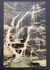 NSW Blue Mountains POSTCARD Britannia Falls, Wentworth picture