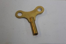 New Brass Replacement Clock Key Size 7 / 4.0 mm For Key Wind Clocks picture