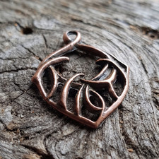 Full White Magick Book of Shadows Pendant Money Love Success Wealth Luck RARE picture