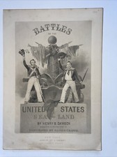 1858 Battles of the United States By Sea & Land, Lexington/Concord picture