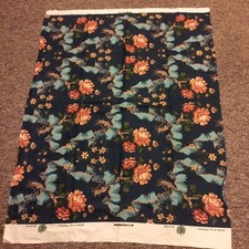 Brunschwig & Fils blue floral Rivoli 1983 Fabric musee de arts paris  picture