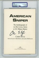 Chris Kyle ~ Signed Autographed 