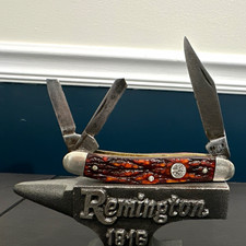 Böker Tree Brand Böker USA 3-Blade Jigged Bone Slipjoint Pocketknife picture