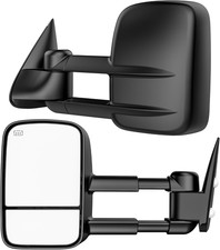 Heated Tow Mirrors Compatible with 1999-2002 Chevy Silverado & GMC Sierra 1500 2 picture