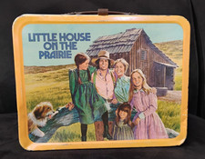 Vintage 1978 Little House On The Prairie King-Seeley Thermos Metal Lunch Box picture