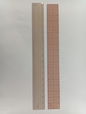 Pair Of 2 Vintage C-Thru Ruler Company Rulers No B-85 & GA91 picture