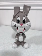 VTG Bugs Bunny Talking Toy 1976 Warmer Bros. Pull String Perfect Condition Works picture
