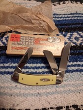 2012 CASE XX CV TB3339 TONY BOSE SOWBELLY YELLOW SYNTHETIC HANDLES  picture