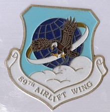 89th AIrlift Wing  Challenge Coin 2 