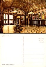 Continental Kaisersaal Imperial Hall Frankfurt Germany Postcard picture