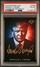 2016  Decision 2016 DONALD J. TRUMP CANDIDATE PORTRAITS #CP60 PSA {6} picture