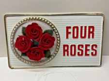 Rare Vintage FOUR ROSES BOURBON Sign picture