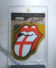 2025 Prizm The Rolling Stones International Licks Die-Cut England  Gold 1 /10   picture
