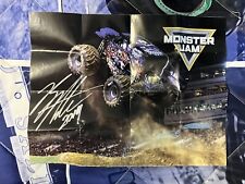 Monster Jam, Son-Uva Digger, 8.5 X 11 Poster/Picture/Photo, Signed, Autographed picture