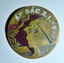 Rare - Battle of Ap Bac, VC BADGE - Viet Cong, Victory 1963, VIETNAM WAR - E.231 picture