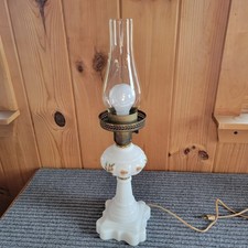 Vintage Fenton Milk Glass Lamp Pedestal Base  picture