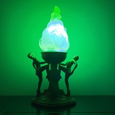 Art Deco Dancing Ladies Figural Lamp 13