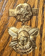 RARE 1916 G.A.R. Encampment  Marion Ohio Medal Medallion OH Grand Army Republic picture