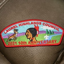 MINT CSP Laurel Highlands Council Penn's Woods 2021 10th Ann. Historical Issue picture
