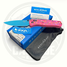 Benchmade 535 Bugout Donut Sprinkle Pink Blue S30V AXIS Lock Custom EDC Knife picture