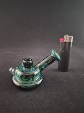 Heady Hand Blown Glass TERP TESTER  Green 10mm. New picture