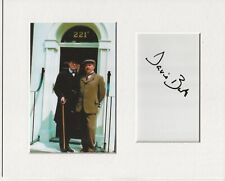 David Burke sherlock holmes signed genuine authentic autograph UACC RD AFTAL COA picture