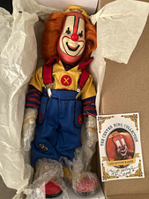  RARE Autographed Leon Buttons McBryde Porcelain Doll Center Ring Collection picture