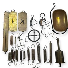Rare Antique Spring Balance Collection - Salter's Chatillon's & More -Read picture