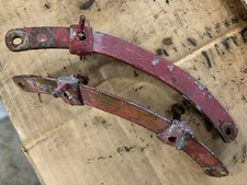 VINTAGE  IH FARMALL INT  SUPER C  TRACTOR -HYDRAULIC LEVER STOPS / GUIDES -1953 picture