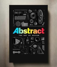 Abstract: The Art of Design 8x12 Metal TV Show Poster Sign picture