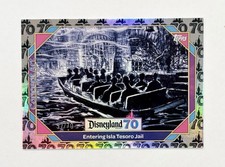 2025 Topps Disneyland 70th Entering Isla Tesoro Jail 70th Anniversary Logo /70 picture