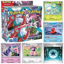 Pokemon Paradox Rift PAR EN Single Cards No Holo Near Mint In Sleeve picture