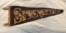 Vintage Springfield Illinois Felt Pennant, 23