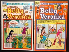 1982 Archie's Girls BETTY AND VERONICA #320 & 321  1st & 2nd APP CHERYL BLOSSOM picture