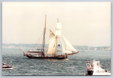 VTG Photo 2 Masted Sailing Ship at a Tall Ships Festival  - 4 x 6 Inch picture