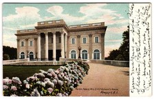 Marble Palace Mrs. O.H.P. Belmont House Newport Rhode Island c1900s UDB Postcard picture
