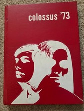 Vintage pre-owned 1977 COLOSSUS, Clayton Indiana High School annual Yearbook. picture