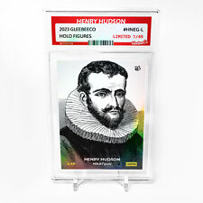 HENRY HUDSON Card GleeBeeCo Holo Figures #HNEG-L Limited to Only /49 - NICE picture