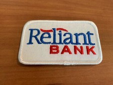 Vintage Reliant Bank Advertising Patch picture