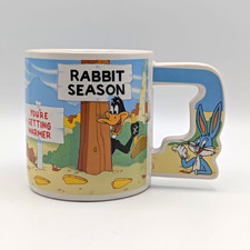 Warner Bros. Looney Tunes Bugs Bunny Rabbit Season Character Handle Mug 11oz picture
