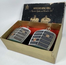 RARE 1969 Mercedes-Benz Grill Table Lighter & Cigarette Holder Set,NOS w/ Box picture