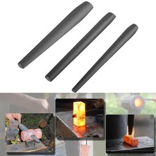 3pcs Blacksmith Drifts Kit Large Hammer Tomahawk Drift Hammer Eye Drift Tool Kit picture