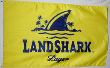 LANDSHARK Lager Beer Flag 3' X 5' Deluxe Indoor Outdoor Banner picture