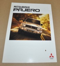 1997 1998 Mitsubishi Pajero Specification Brochure Prospekt NL picture