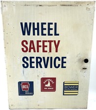 1950s FEDERAL MOGUL Advertising Parts Cabinet for BCA, NATIONAL, & BOWER picture
