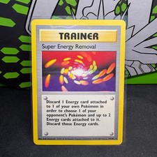 Super Energy Removal Rare Base Set 079/102 HP picture