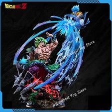 23cm Dragon Ball Broly Gogeta Anime Figure Broly Vs Gogeta PVC Model Toy NEW picture