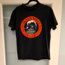Harley-Davidson Black Hills Rally Sturgis 50th Anniversary Graphic T-Shirt M picture