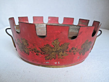 Antique 19th c. French Handpainted Cachepot Jardiniere Planter picture