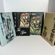 VintageSet of 4 Jesuit High School “The Tiger” Yearbooks 1957–1960 Tampa, FL picture